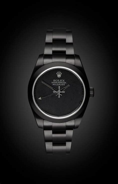 rolex milgauss dark knight